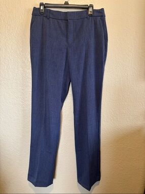 Nine West Barely Bootcut Women’s Dress Pants in Heather Denim Blue Size 10